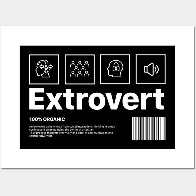 Extrovert Wall Art by artslave